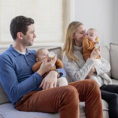 Bibs Cam Biberon Seti, Baby Blue (110 ml)