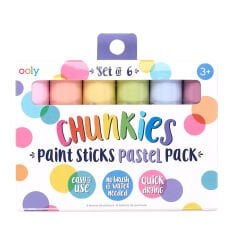 Ooly Chunkies Pastel Boya 6’lı Pastel Renkler