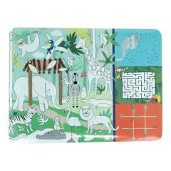 Floss & Rock Boyanabilir Oyun ve Aktivite Matı / Jungle