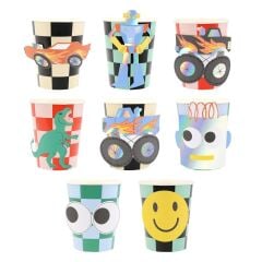 Meri Meri - Toybox Bardak - 8 Adet