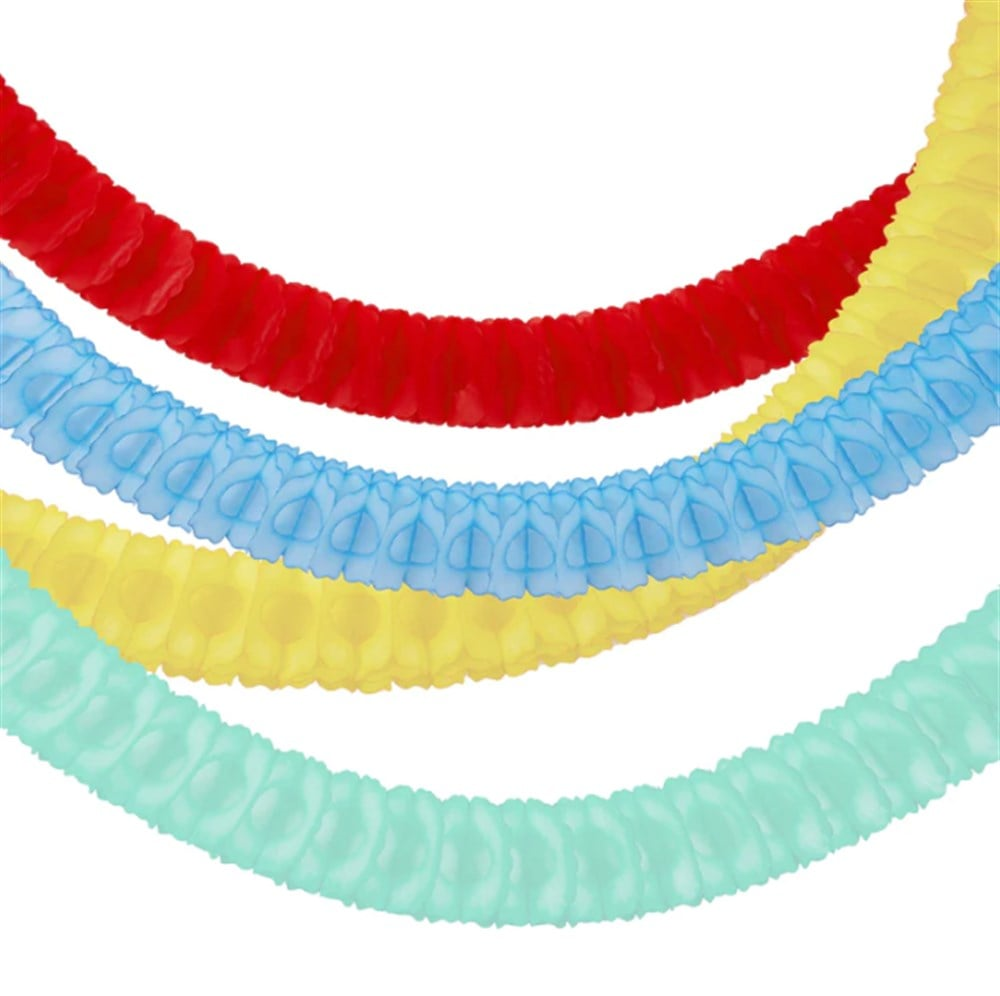 Meri Meri - 4 Bright Honeycomb Garlands - Parıltılı Petek Asılan Süsler - 4Lü