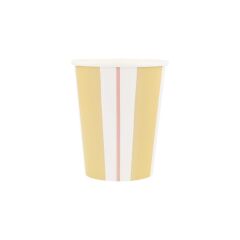 Meri Meri - Çizgili Bardaklar - 8 Adet