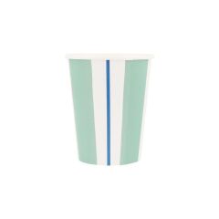 Meri Meri - Çizgili Bardaklar - 8 Adet