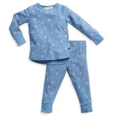 Ergo Pouch Organik Pamuklu 2 Parça Uzun Pijama (1.0 TOG), Petite Pretzel
