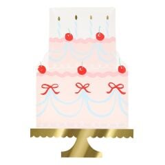 Meri Meri - Pasta Tabak - 8 Adet