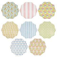 Meri Meri X Molly Mahon - Tabak - L - 8 Adet