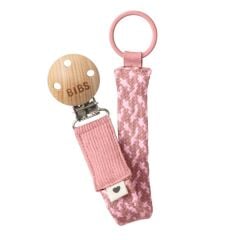 Bibs Paci Emzik Askısı, Dusty Pink / Baby Pink