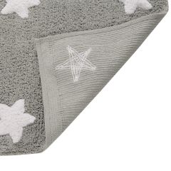 STARS Çocuk Odası Halısı Gri/Beyaz