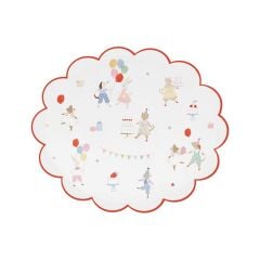 Meri Meri - Animal Friends Tabak- S - 8 Adet