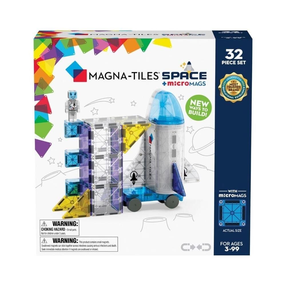 MAGNA-TILES® - Space - Uzay Manyetik Bloklar - 32 Parça