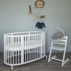 Stokke Sleepi V3 Bebek Karyolası, Beyaz