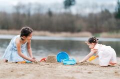 Compactoys - 7İn1 Plaj Kovası Seti - Kırmızı