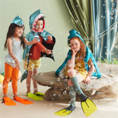 Meri Meri - Shark Hat - Köpekbalığı Şapkalar - 8'Li