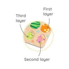 Classic World Ahşap Yapboz - Dinosaur