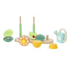 Classic World Ahşap Dizme Oyunu - Flower Garden