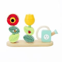 Classic World Ahşap Dizme Oyunu - Flower Garden