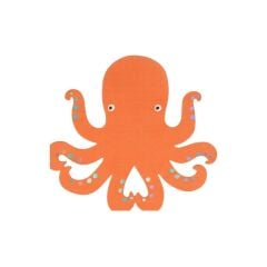 Meri Meri - Octopus Napkins - Ahtapot Peçeteler - 16'Lı
