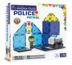 MAGNA-TILES® - Police Patrol - 20 Parça