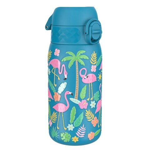 ION8 - Paslanmaz Çelik Çocuk Suluk - Flamingolar - 400 Ml - Sızdırmaz