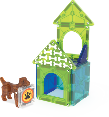 MAGNA-TILES® - Dog House - 13 Parça