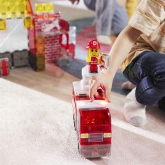 MAGNA-TILES® - Fire Station - 50 Parça