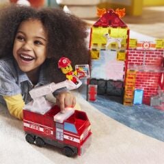 MAGNA-TILES® - Fire Station - 50 Parça