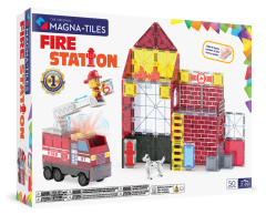 MAGNA-TILES® - Fire Station - 50 Parça