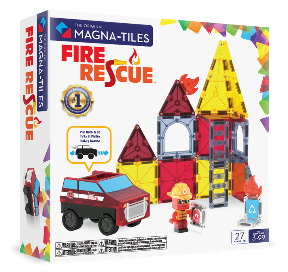 MAGNA-TILES® - Fire Rescue - 27 Parça