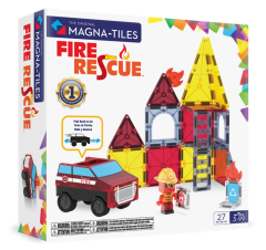 MAGNA-TILES® - Fire Rescue - 27 Parça