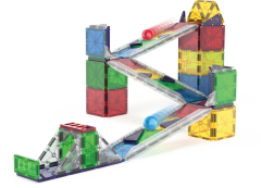 MAGNA-TILES® - Rail Racers Deluxe - 90 Parça