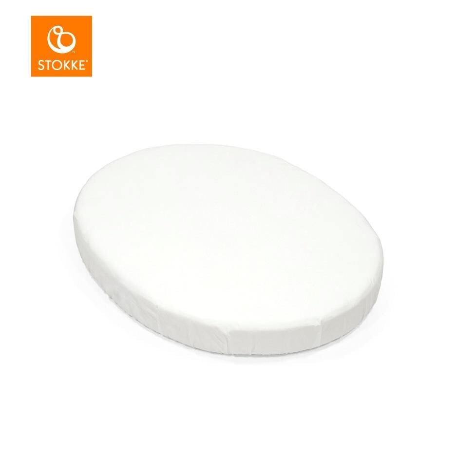 Stokke Sleepi V3 Mini Lastikli Çarşaf, Beyaz