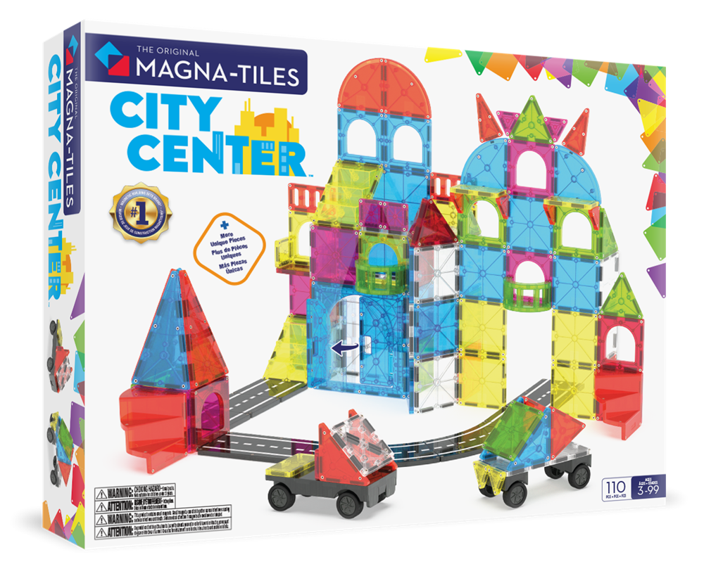 MAGNA-TILES® - City Center - 110 Parça