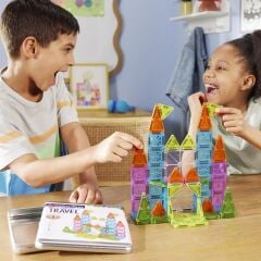 MAGNA-TILES® - Travel Set - Seyahat Seti - 55 Parça