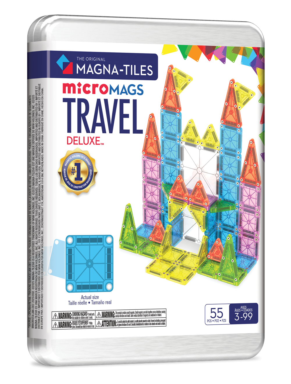MAGNA-TILES® - Travel Set - Seyahat Seti - 55 Parça