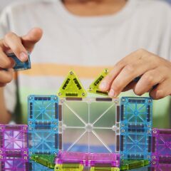 MAGNA-TILES® - Travel Set - Seyahat Seti - 55 Parça