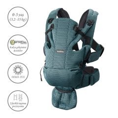 BabyBjörn Balance Soft Ana Kucağı & Kanguru Move 3D Mesh / Sage Green