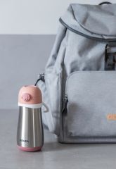 Paslanmaz Çelik Suluk 350 ml, Old pink