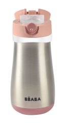 Paslanmaz Çelik Suluk 350 ml, Old pink
