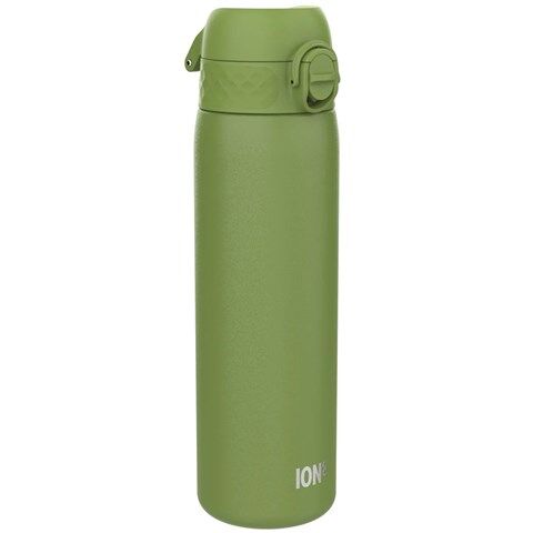 ION8 - Paslanmaz Çelik İnce Suluk - Haki Yeşili - 600 Ml - Sızdırmaz
