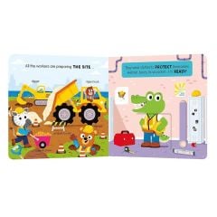 My First Animated Board Book: The Building Site