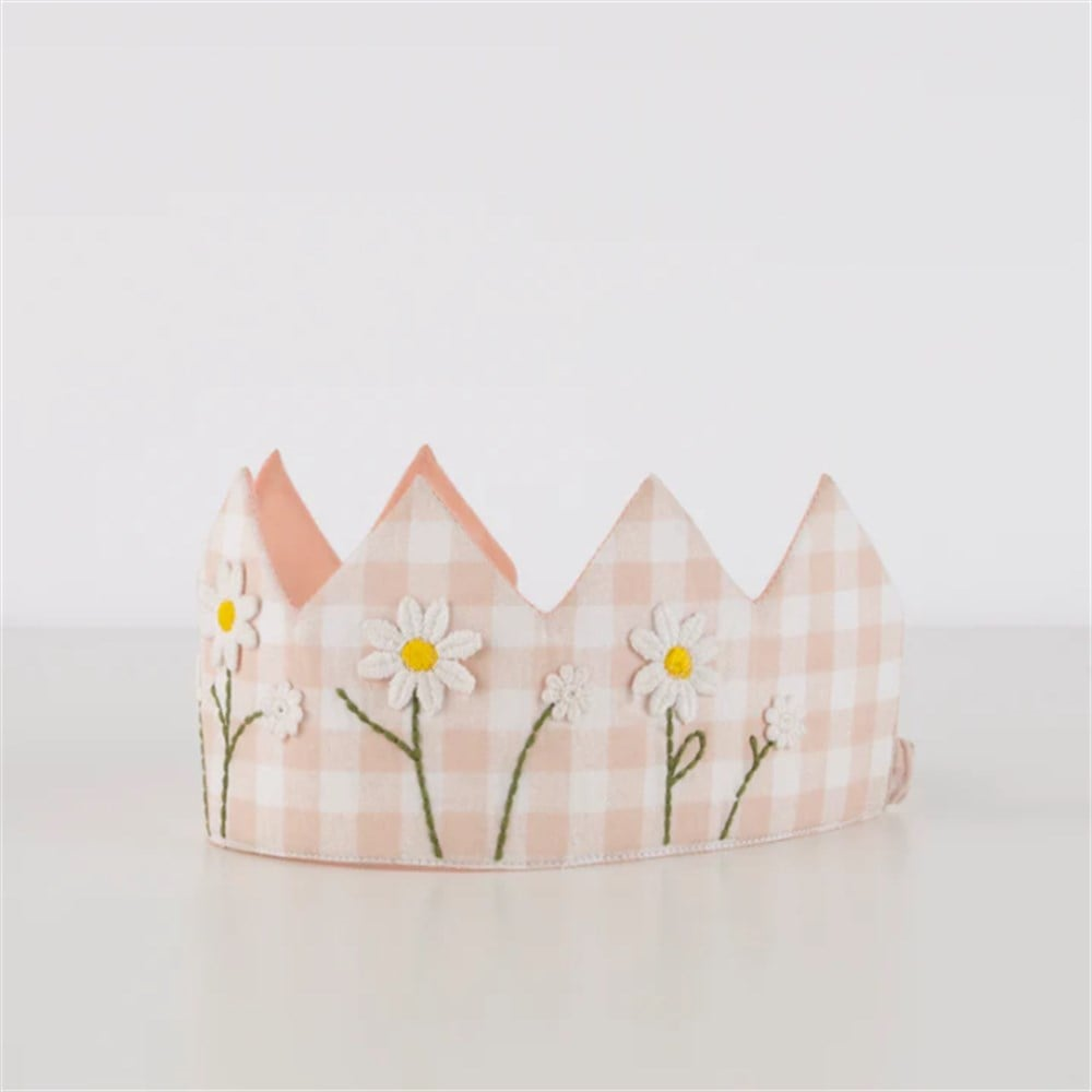 Meri Meri - Gingham Crown - Pötikareli Taç