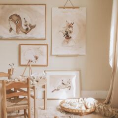 Mrs. Mighetto Miss Agnes Poster (30x40 cm)