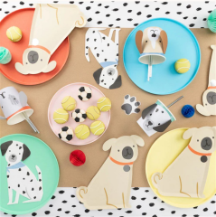 Meri Meri - Puppy Napkins - Yavru Köpek Peçeteler - 16'Lı