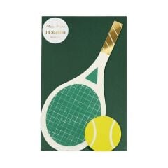 Meri Meri - Tennis Napkins - Tenis Peçeteler - 16'Lı