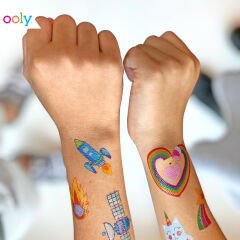 Ooly Tattoo Palooza Geçici Dövme Seti - Dino Days