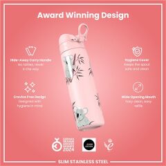 ION8 - Paslanmaz Çelik İnce Suluk - Koala - 600 Ml - Sızdırmaz