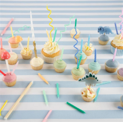 Meri Meri - Mini Dino Candles - Mini Dinozor Mumlar - 5'Li