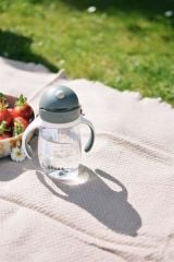 Beaba Şeffaf Pipetli Suluk (300 ml), Mineral Grey