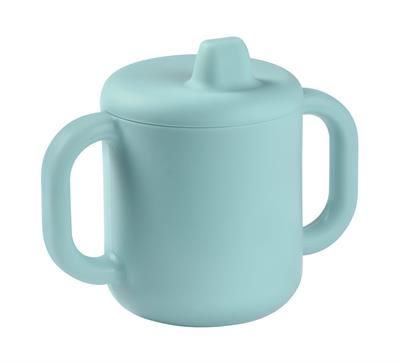 Beaba Kulplu Silikon Öğrenme Suluğu, Blue