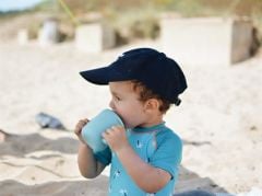 Beaba Kulplu Silikon Öğrenme Suluğu, Blue